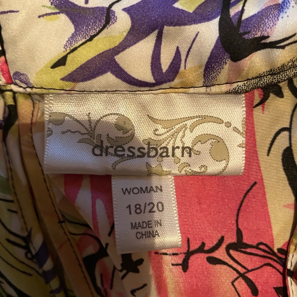 Dressbarn blouse 18/20 - Picture 7 of 7